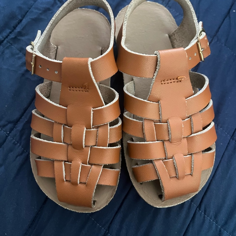 Salt Water Sandals Tan Fisherman Sandals